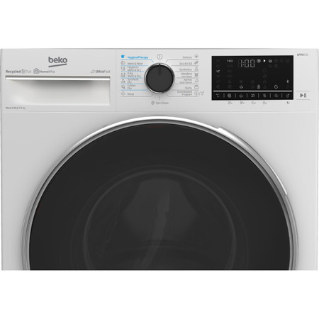 Пральна машина із сушаркою Beko B5DFT59447W Изображение