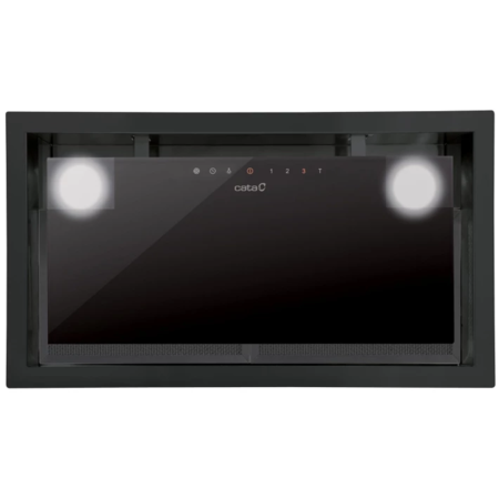 Витяжка вбудована Cata Gc Dual 45 bk, 50 см, 1200 м³/год, Чорний (02130208) Зображення