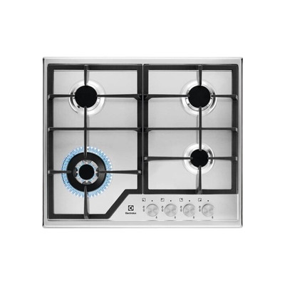 Варильна поверхня газова Electrolux EGS6436SX Изображение