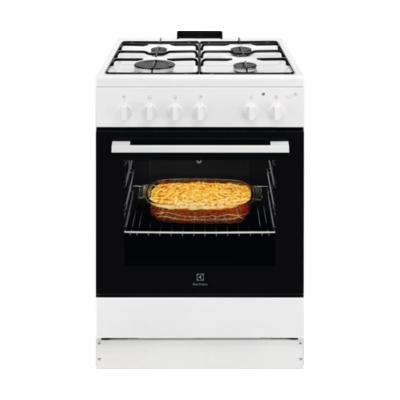 Плита газова Electrolux LKG604012W Изображение