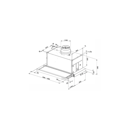 Витяжка кухонна Faber Maxima Ng Touch Ev8 Led X A90 (315.0635.147) (731293-01) Зображення