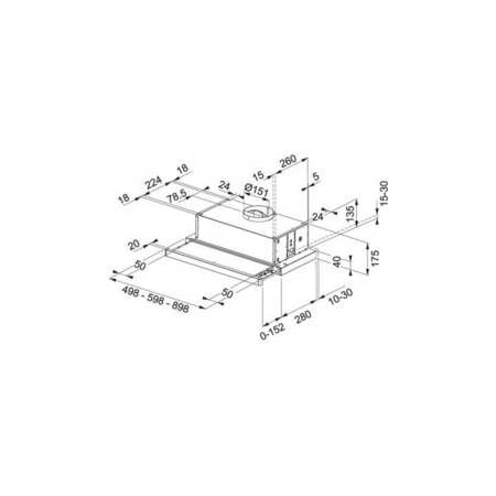 Кухонна витяжка Franke FTC 632L BK (315.0547.798) (234009-01) Зображення