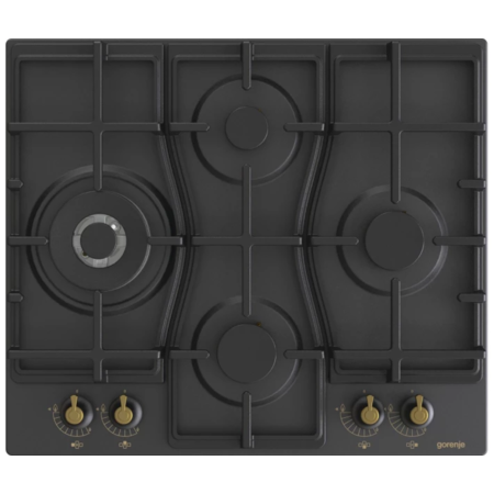 Варильна поверхня газова Gorenje GW6D42CLB Classico Зображення