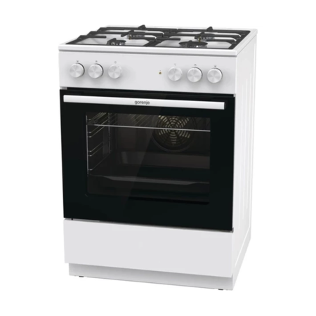 Плита комбiнована Gorenje GK6A40WFFM WH Изображение