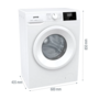 Пральна машина Gorenje WNGPI61SBS Изображение