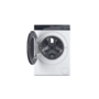 Пральна машина Haier фронтальна, 7кг, 1200, A+++, 44см, дисплей, пара, інвертор, чорний люк, прямий (HW70-B12929) Зображення