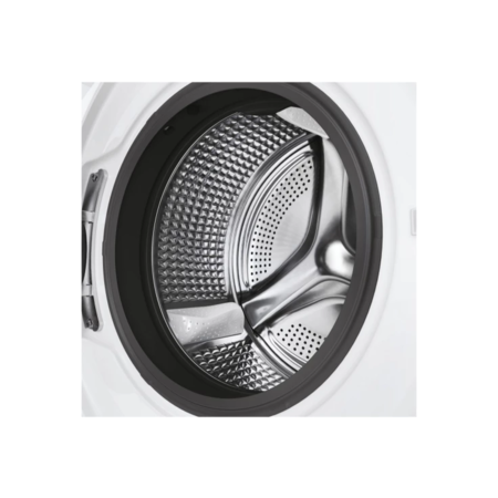 Пральна машина Haier фронтальна, 7кг, 1200, A+++, 44см, дисплей, пара, інвертор, чорний люк, прямий (HW70-B12929) Зображення