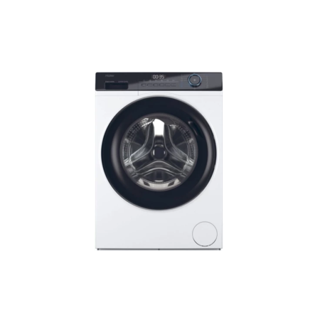 Пральна машина Haier фронтальна, 7кг, 1200, A+++, 44см, дисплей, пара, інвертор, чорний люк, прямий (HW70-B12929) Зображення