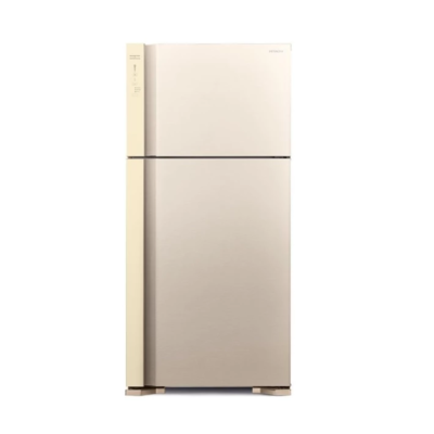 Холодильник Hitachi R-V660PUC7-1BEG, з верхньою морозильною камерою, 550 л Бежевий (635976) Зображення