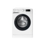 Пральна машина Indesit фронтальна, 6кг, 1200, A+++, 43см, дисплей, інвертор, чорний люк, білий (OMTWSE61293WKUA) Зображення