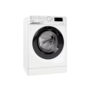 Пральна машина Indesit фронтальна, 6кг, 1200, A+++, 43см, дисплей, інвертор, чорний люк, білий (OMTWSE61293WKUA) Зображення