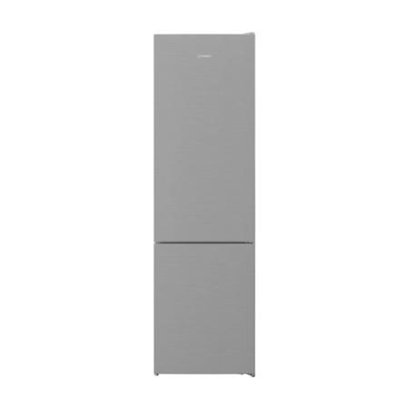 Indesit Холодильник Indesit з нижн. мороз., 202.5x60х67, холод.відд.-253л, мороз.відд.-109л, 2дв., А++, NF, сріблястий (INK25402S4U-e) Зображення