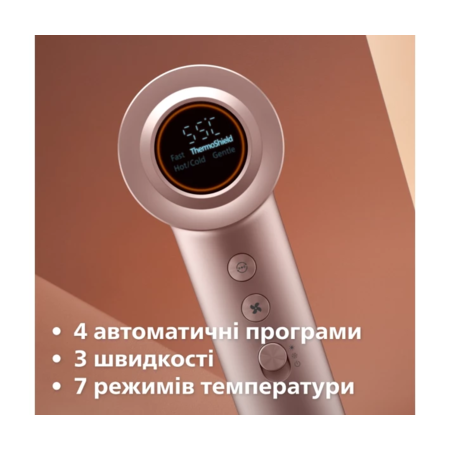 Фен Philips BHD837/10 серії 8000 Зображення