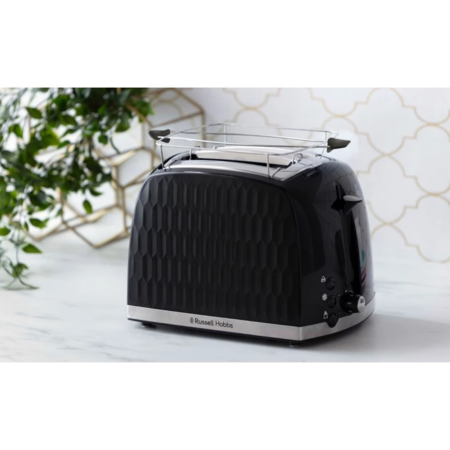 Тостер Russell Hobbs 26061-56 Honeycomb Black Зображення