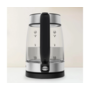Електрочайник Tefal Glass Kettle KI605830 сріблясто-чорний Зображення