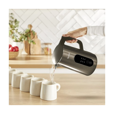 Електрочайник Tefal KI871FE0 Selection 1.7л, з подвійними стінками, 6 темп.реж, підтримка температури, сенc. управління, бронзовий (ERKI871FE0) Зображення