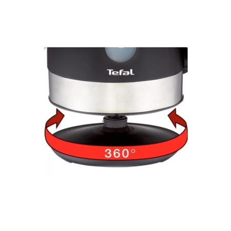 Електрочайник Tefal KO330830 1.7л 2400 Вт чорний Зображення