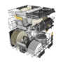 Посудомийна машина Whirlpool W8IHP42L Изображение