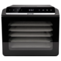 Сушарка для продуктів Gorenje FDK600DB 580Вт, піддонів - 6x1.5см, діаметр - 25см, макс - 75°С, дисплей, пластик+метал, чорний (ERFDK600DB) Зображення