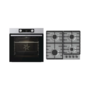 Комплект Gorenje (духовка електрична BO6737E02XK+варильна поверхня газова G642ABX), нерж. (SET_BO6737E02XK_G642ABX) Изображение