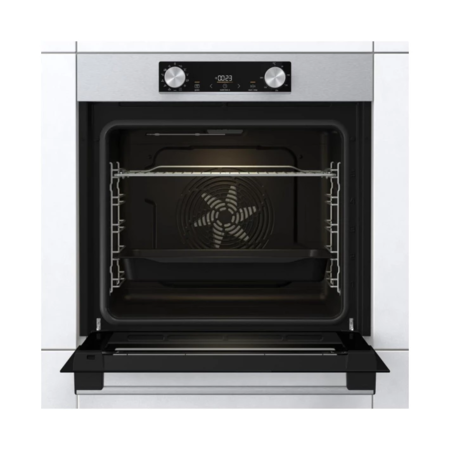 Комплект Gorenje (духовка електрична BO6737E02XK+варильна поверхня газова G642ABX), нерж. (SET_BO6737E02XK_G642ABX) Изображение