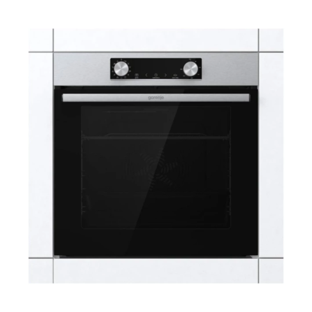 Комплект Gorenje (духовка електрична BO6737E02XK+варильна поверхня газова G642ABX), нерж. (SET_BO6737E02XK_G642ABX) Изображение