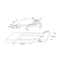 Комплект Gorenje (духовка електрична BO6737E02XK+варильна поверхня газова G642ABX), нерж. (SET_BO6737E02XK_G642ABX) Изображение