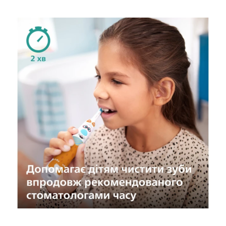 Дитяча електрична зубна щітка Philips Sonicare HX3601/01 Изображение