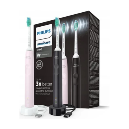 Набір електричних зубних щіток Philips Sonicare HX3675/15 Gemini 3100 Зображення