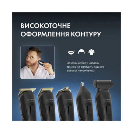 Тример Rowenta Selectium Xpert (TN9461F4) Зображення
