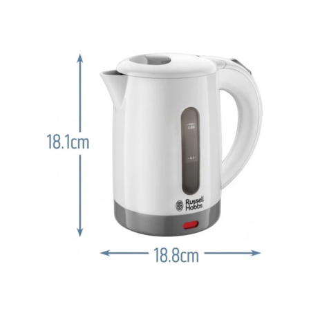 Електрочайник дорожній russell hobbs travel 23840-70 (NW06204) Зображення