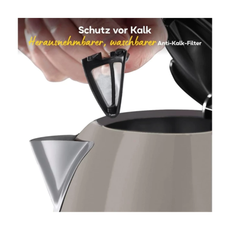Електрочайник Russell Hobbs 28511-70, 1.7л, метал, мокко (ER28511-70) Зображення
