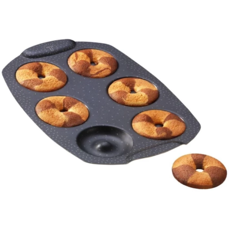 Деко Tefal PerfectBake, 6 форм, квадратний, 21х29см, алюміній, коричневий J5734602 Зображення