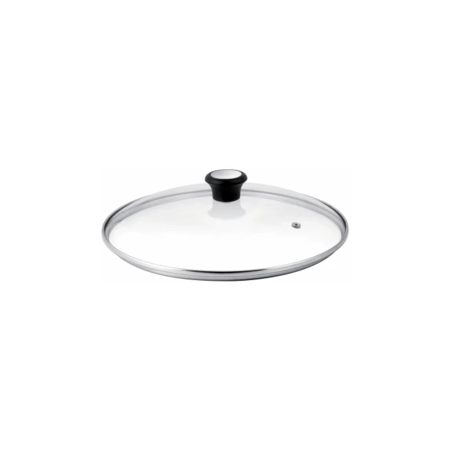 Кришка для посуду Tefal 20см, скло, пластик (28097312) (861076-01-KOLIDER) Зображення