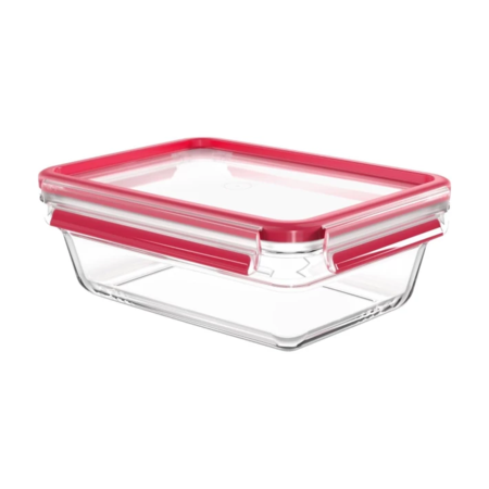 Форма для запікання прямокутна з кришкою Tefal MasterSeal Glass скло 1.3 л N1041010 Зображення