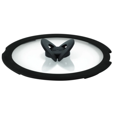 Скляна кришка Tefal Ingenio для сковорідок та каструль D26 см Чорний (L9846653) Зображення