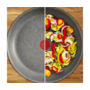 Tefal Сковорода Hard Stone, 28см, алюміній, бакеліт, сірий (D4560632-e) Зображення