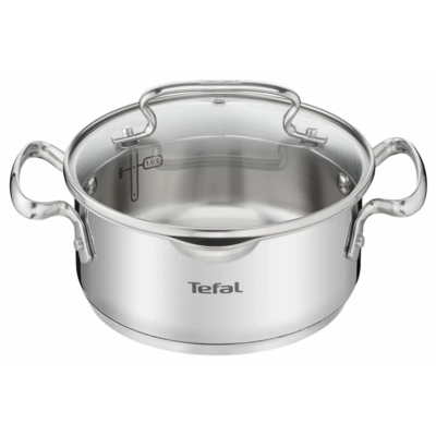 Tefal Каструля DUETTO+, 2л, з кришкою, нержавіюча сталь, скло (G7194356-e) Зображення