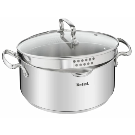 Tefal Каструля DUETTO+, 2л, з кришкою, нержавіюча сталь, скло (G7194356-e) Зображення