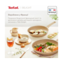 Tefal Сковорода Delight, 24см, алюміній, бакеліт, бежевий (G2930402-e) Зображення