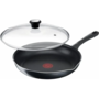 Tefal Сковорода з кришкою Day by Day, 24см, з кришкою, алюміній, бакеліт, скло, чорний (B5580423UA-e) Зображення