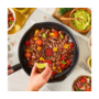 Tefal Сковорода з кришкою Day by Day, 24см, з кришкою, алюміній, бакеліт, скло, чорний (B5580423UA-e) Зображення