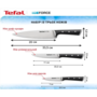 Набор ножей Tefal Ice Force, 3шт, черный (K2323S74) Зображення