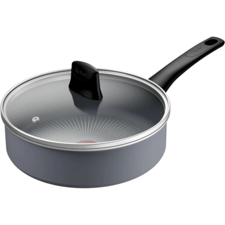 Сотейник з кришкою Tefal Halo, 24см, сірий (C3123253) Зображення
