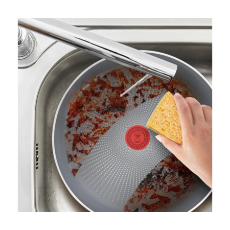 Сотейник з кришкою Tefal Halo, 24см, сірий (C3123253) Зображення