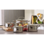 Tefal Каструля DUETTO+, 5л, з кришкою, нержавіюча сталь, скло (G7194656-e) Зображення