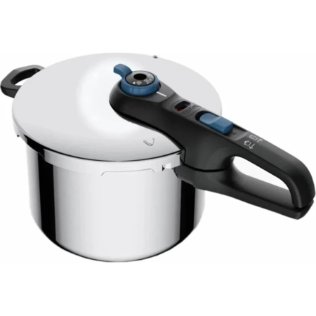 Скороварка Tefal Secure Trendy, 6л, з паровим кошиком (P2580701) Зображення