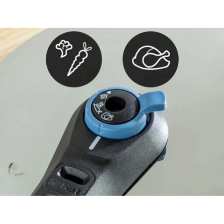 Скороварка Tefal Secure Trendy, 6л, з паровим кошиком (P2580701) Зображення