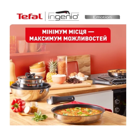 Набор посуды Tefal Ingenio Emotion, 13 предметов (L897SD74) Зображення