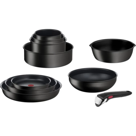 Набор посуды Tefal Ingenio Unlimited, 13 предметов, черный (L7639002) Зображення